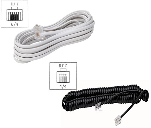 Telefonkabel modularkabel rj11 - telefonkabel,