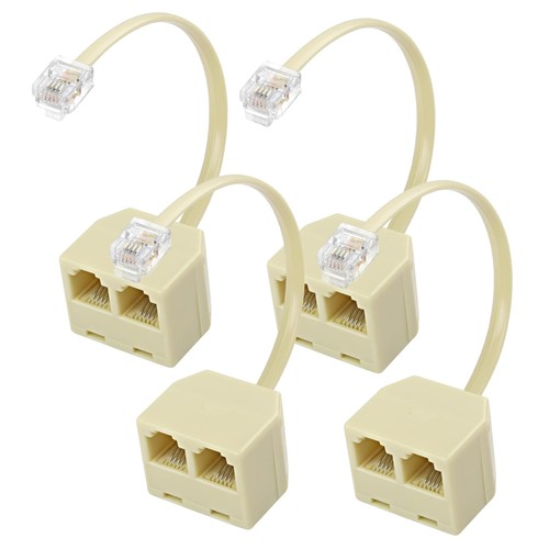Telefon splitter 6p4c - telefon,