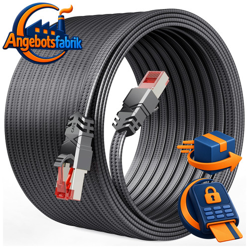 Lan kabel cat 25m 40gbps - 8,