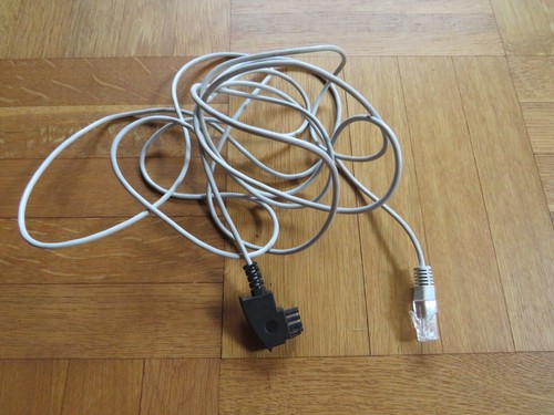 Telefon modemkabel - telefon-,