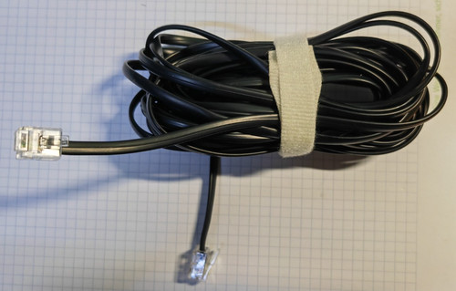 Telefon kabel stecker schwarz - telefon,